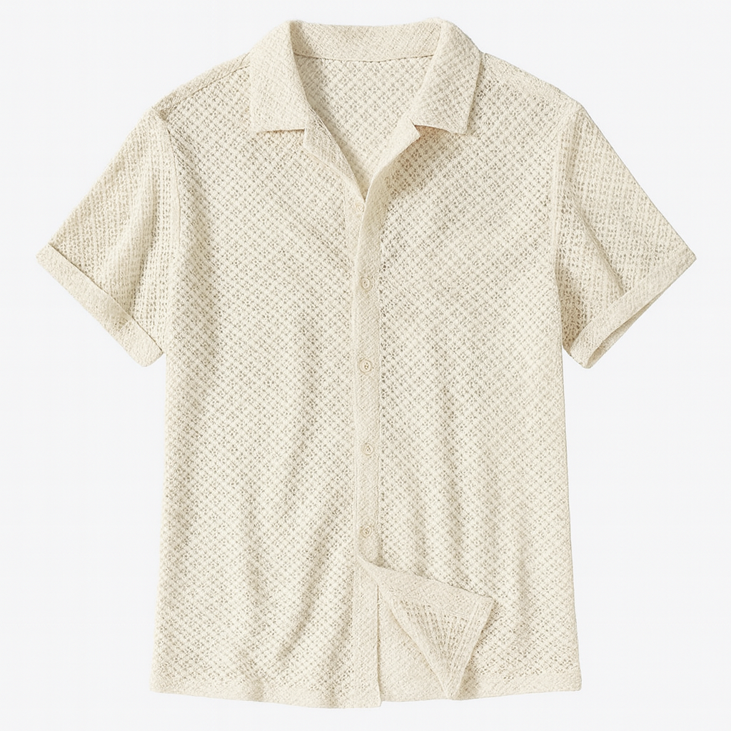 Bij Breeze™ | Mesh Herenoverhemd