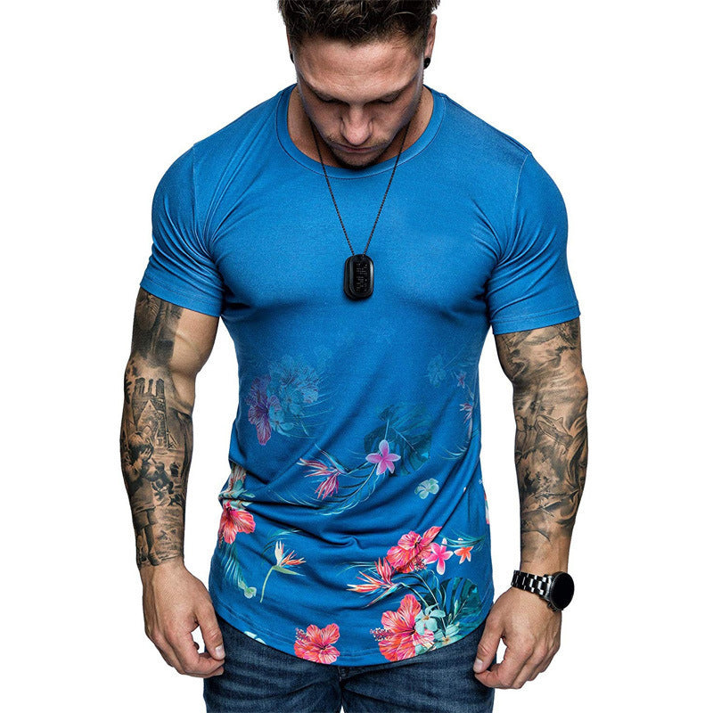 Bij Breeze™ | Slim Fit T-shirt – Bloemenprint