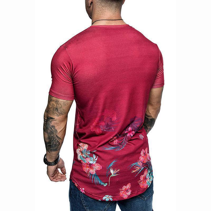 Bij Breeze™ | Slim Fit T-shirt – Bloemenprint