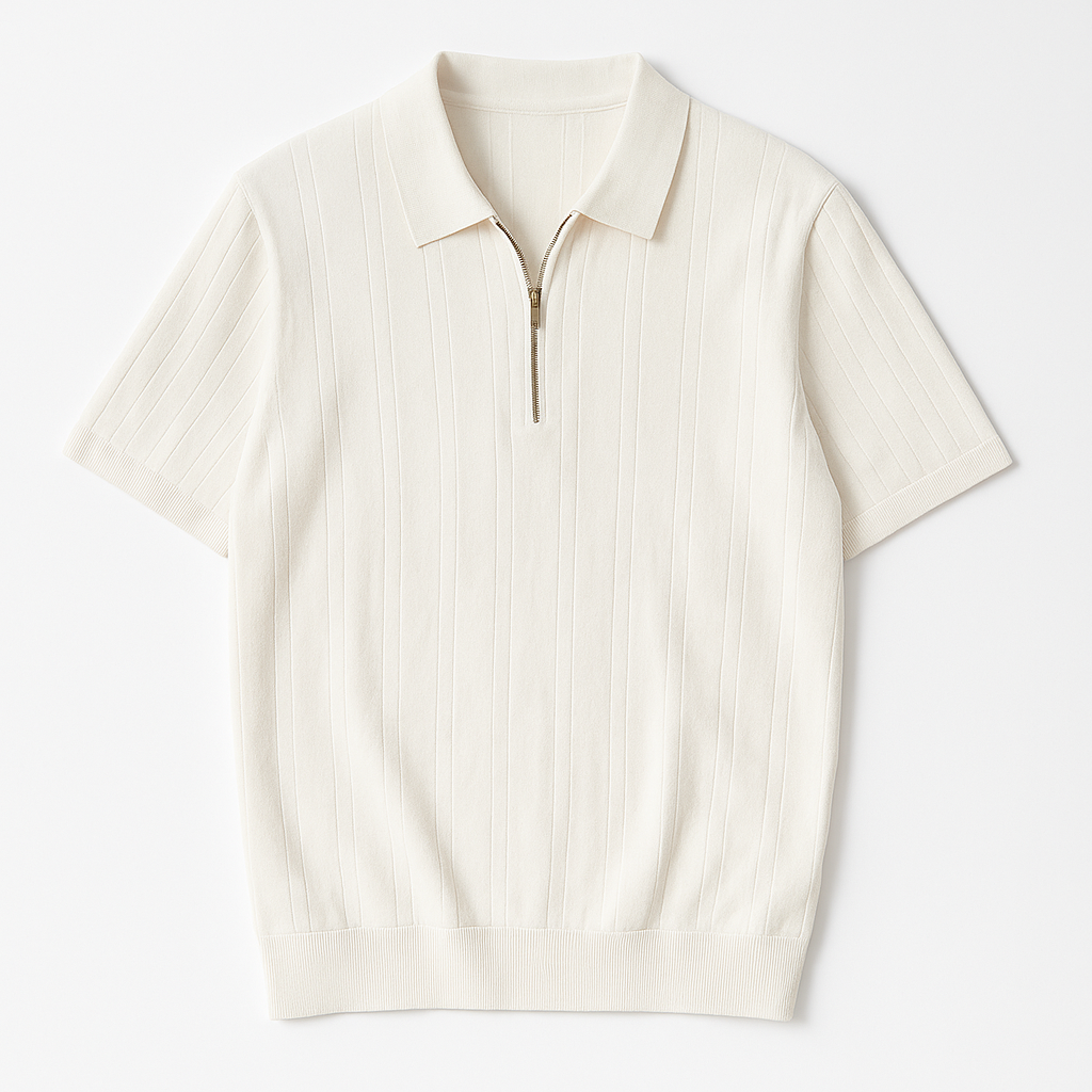 Bij Breeze™ | Slim Fit Zomertrui Korte Mouw