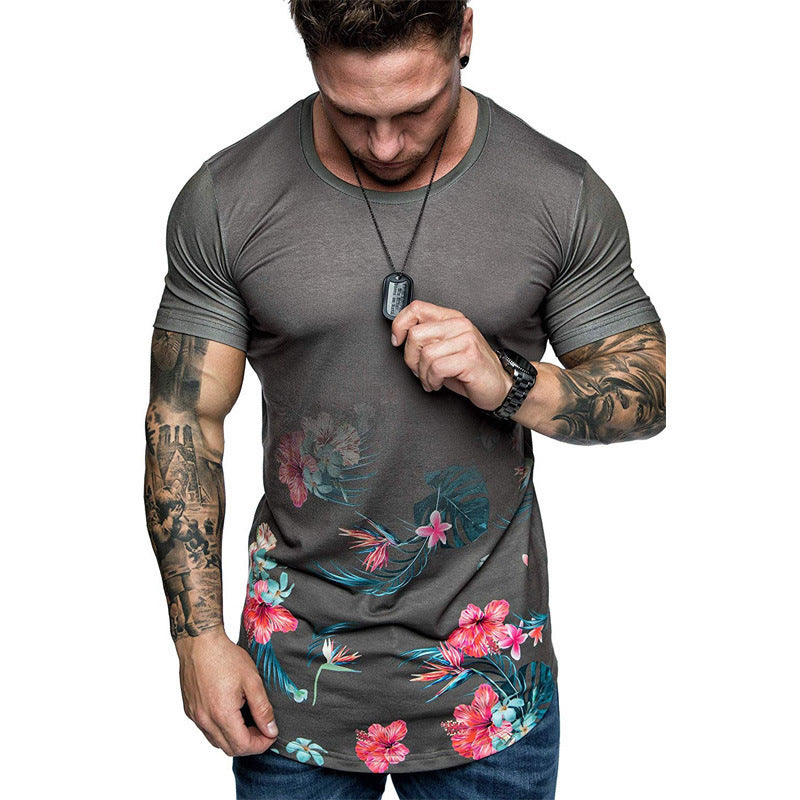 Bij Breeze™ | Slim Fit T-shirt – Bloemenprint